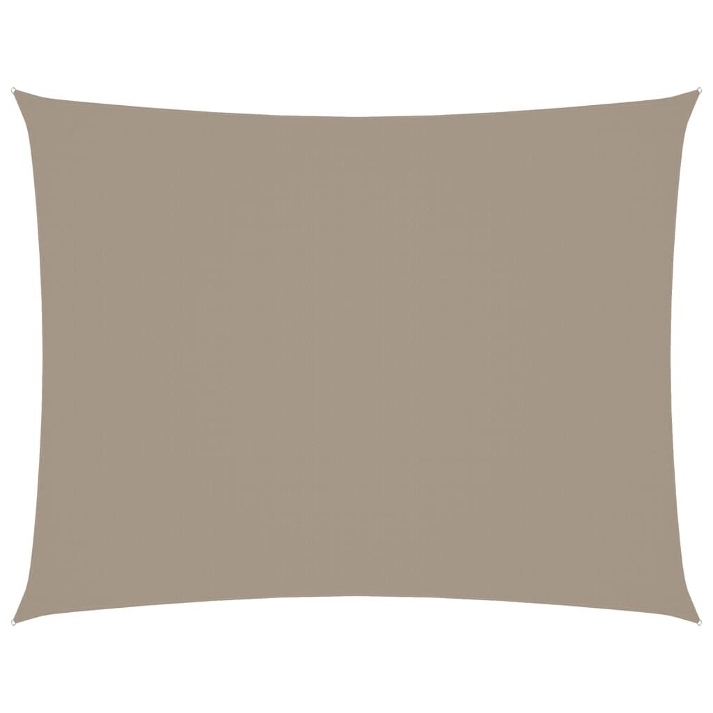 vidaXL Zonnescherm Rechthoek 3x4m Taupe -35%