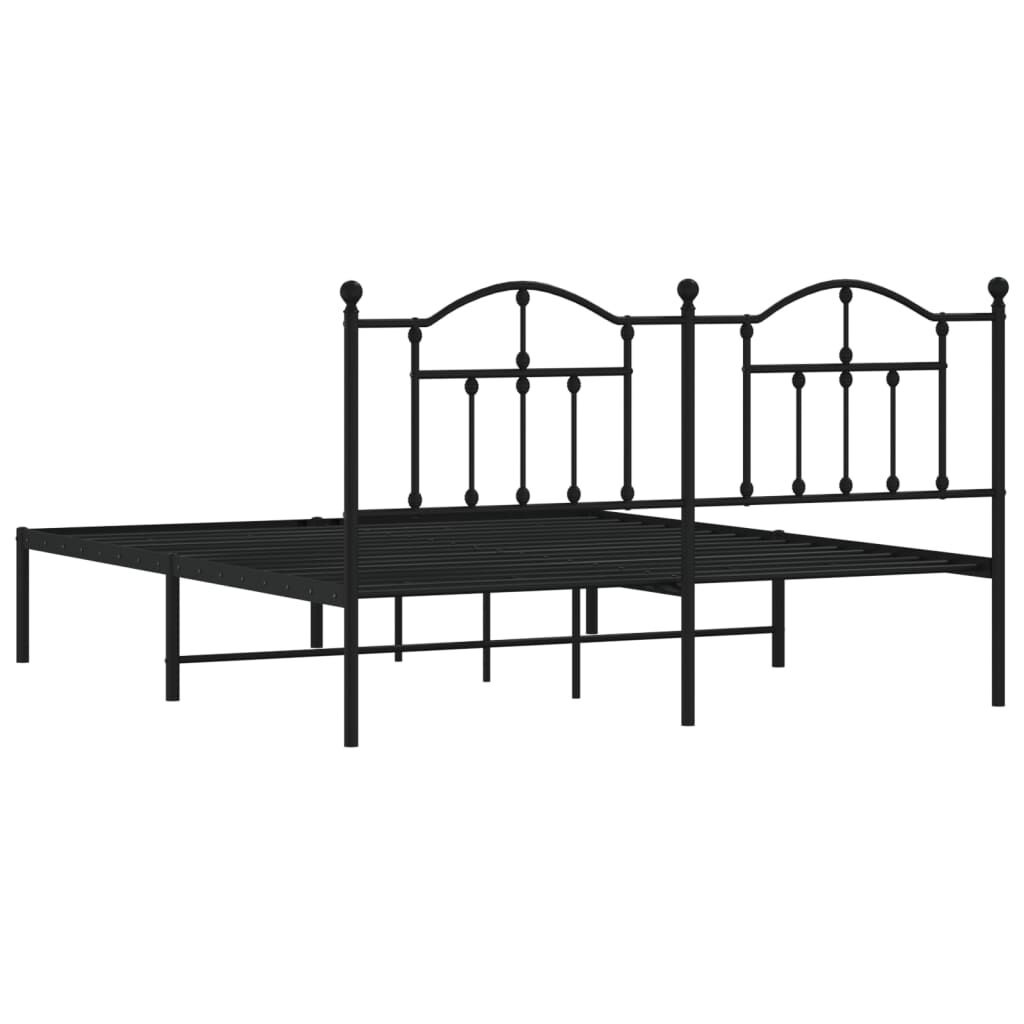 vidaXL Bedframe 180x200 Zwart - 35% Korting! Zo Goed Als Nieuw