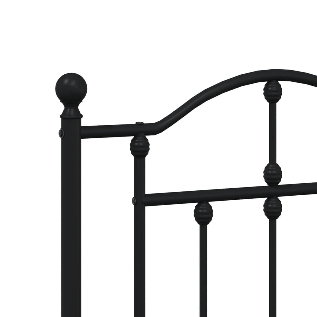 vidaXL Bedframe 180x200 Zwart - 35% Korting! Zo Goed Als Nieuw