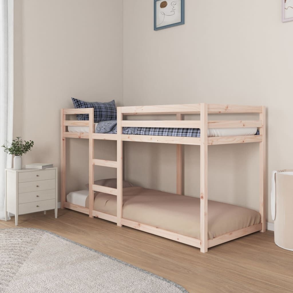 VidaXL Stapelbed Grenenhout 80x200 - 60% Korting!
