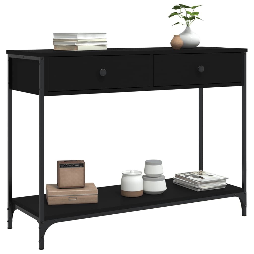 VidaXL Wandtafel Zwart 100cm - 35% Korting!