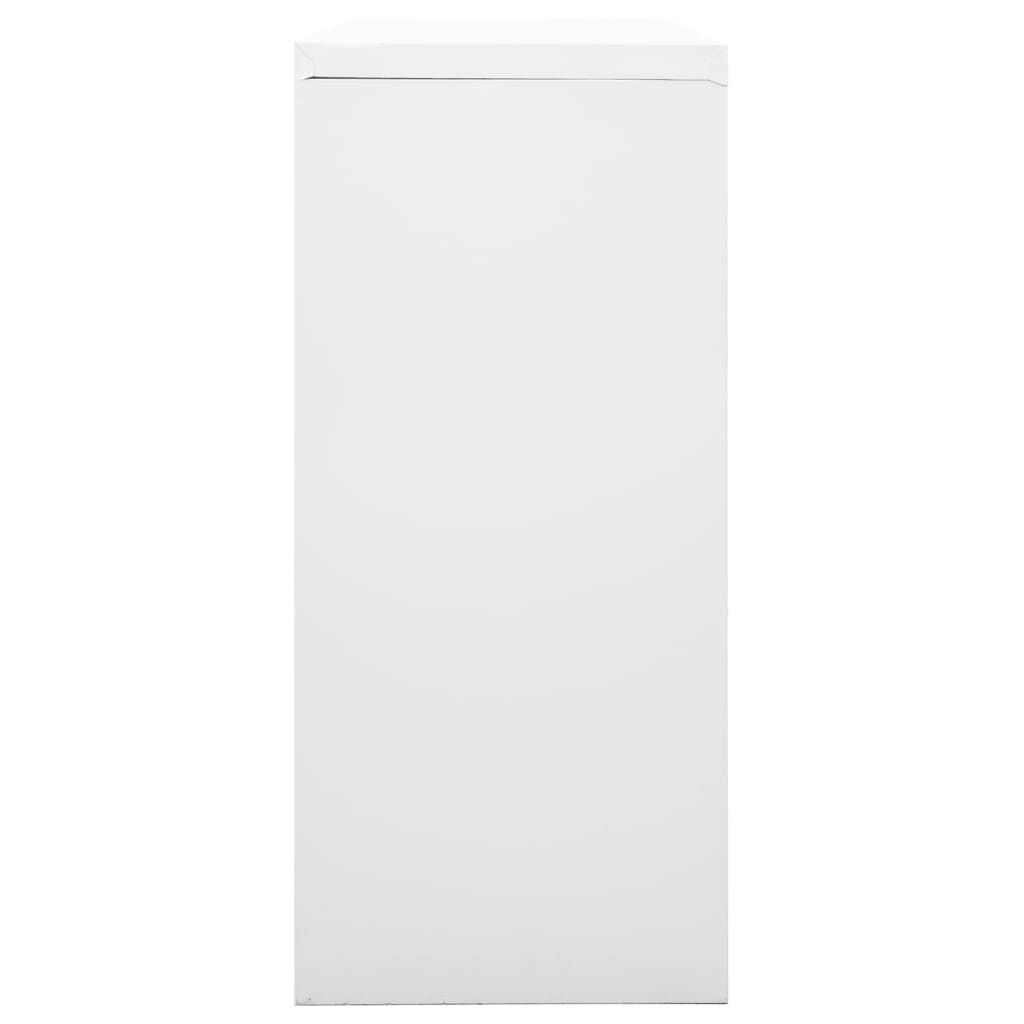 vidaXL Roldeurkast Grijs 90x40x90cm - 35% Korting!