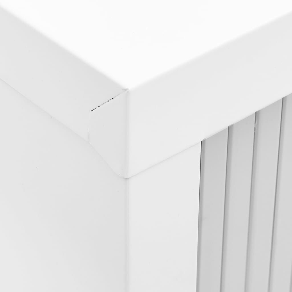 vidaXL Roldeurkast Grijs 90x40x90cm - 35% Korting!