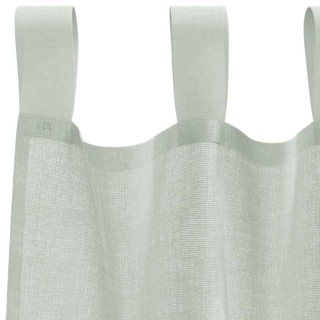 vidaXL Voile Gordijnen Lichtgrijs 140x225cm - 62% Korting!