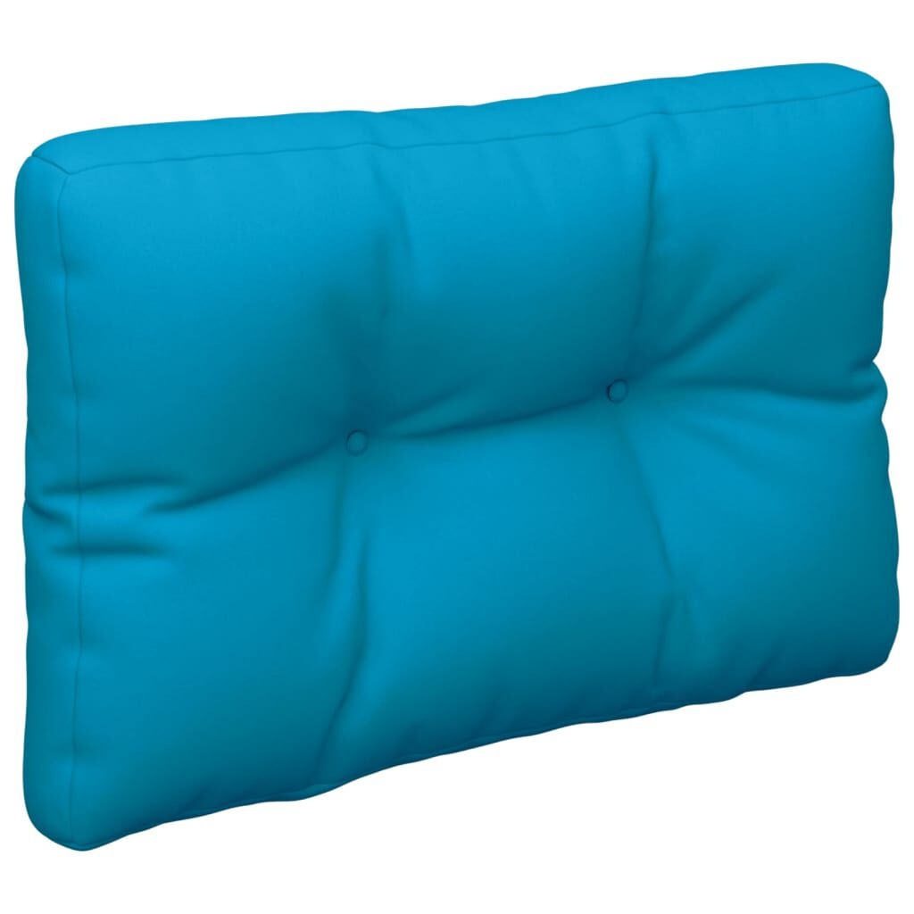 VidaXL Palletkussens Lichtblauw (2 st) - 65% Korting!