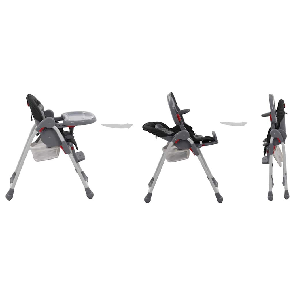 vidaXL Kinderstoel Grijs - Inclapbaar - 60% Korting!