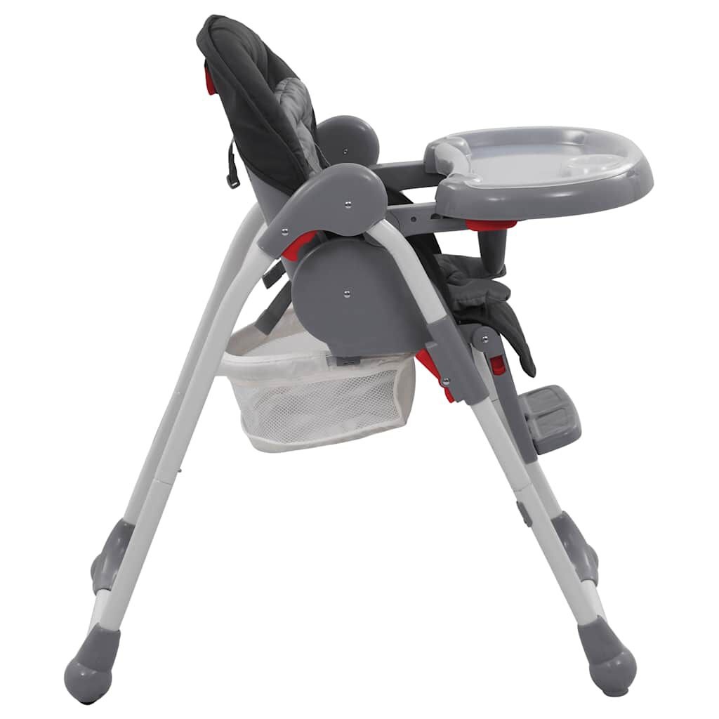 vidaXL Kinderstoel Grijs - Inclapbaar - 60% Korting!