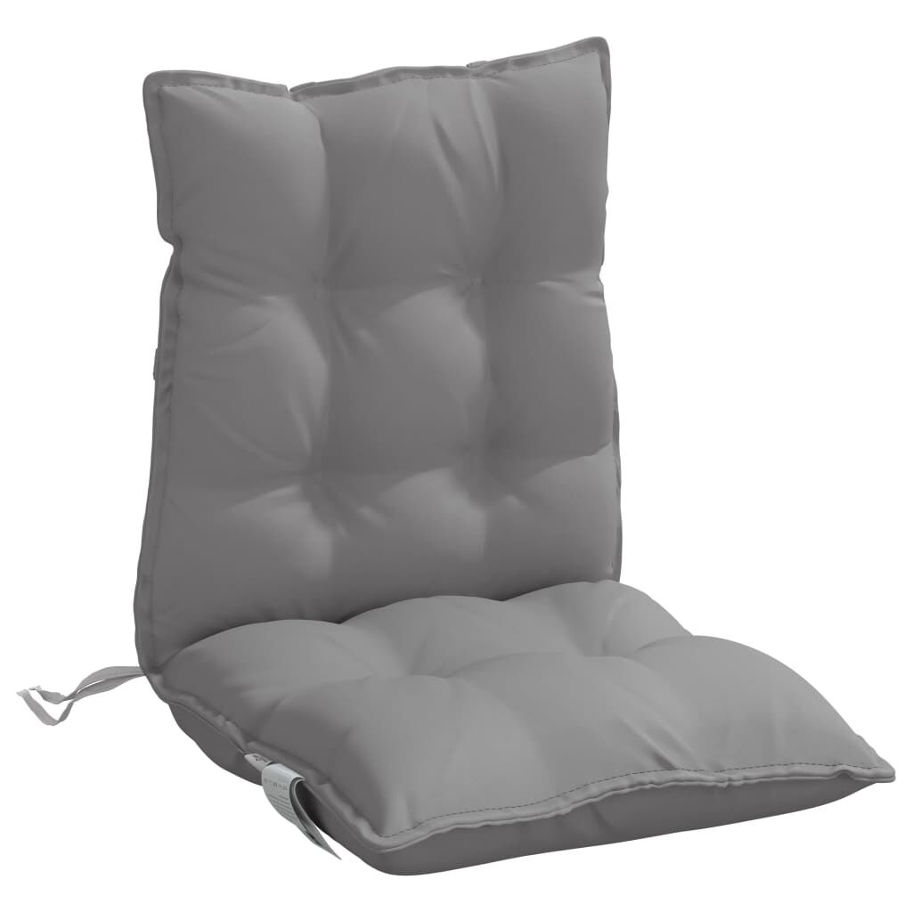 vidaXL Stoelkussens (2 st) Grijs - 35% Korting!