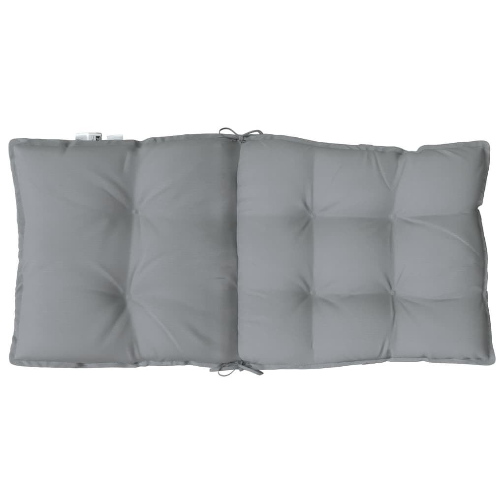 vidaXL Stoelkussens (2 st) Grijs - 35% Korting!