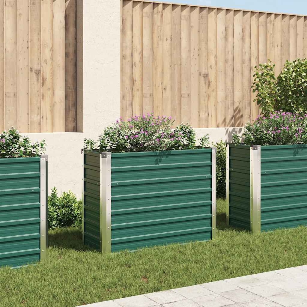 VidaXL Verhoogde Plantenbak Groen - 35% Korting!
