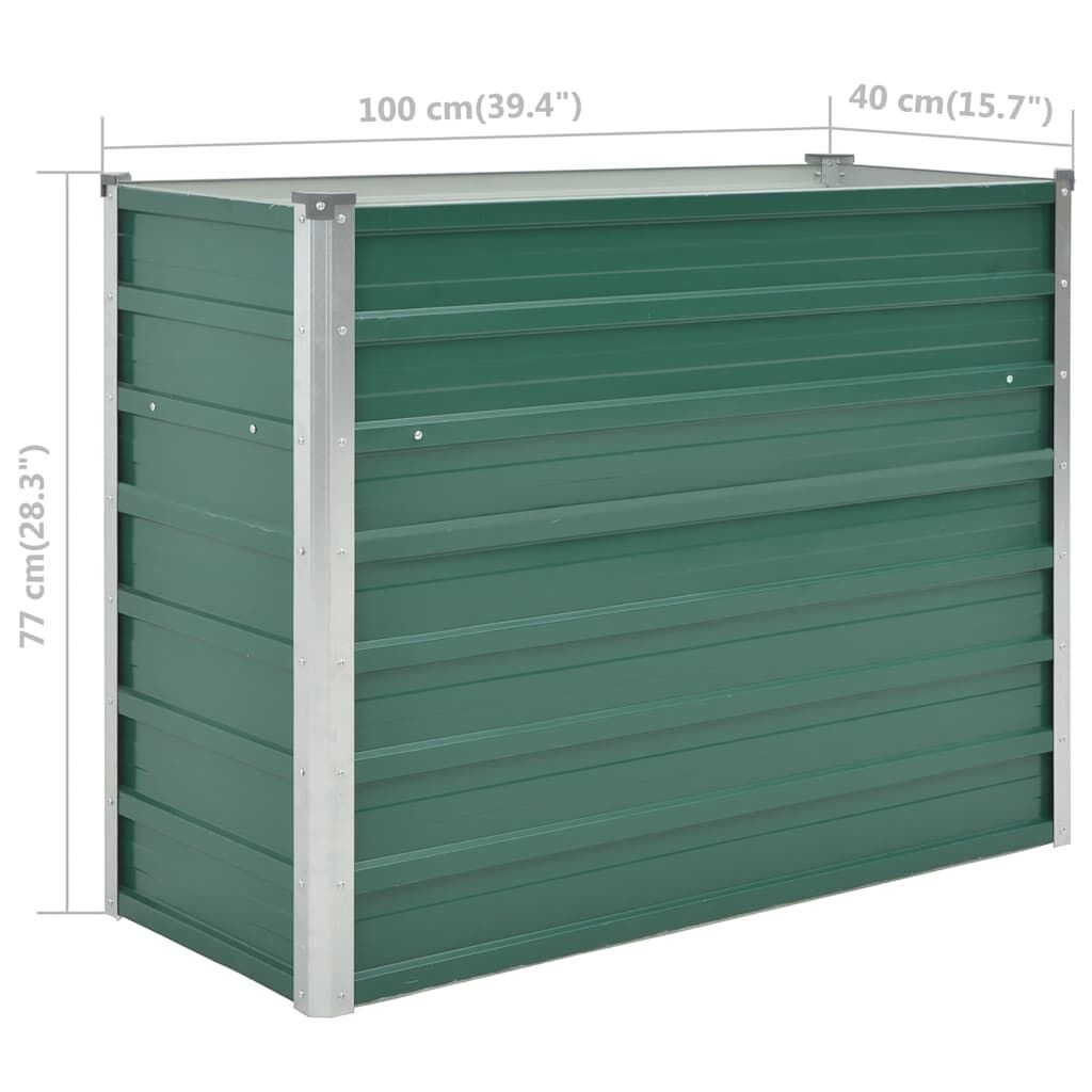 VidaXL Verhoogde Plantenbak Groen - 35% Korting!