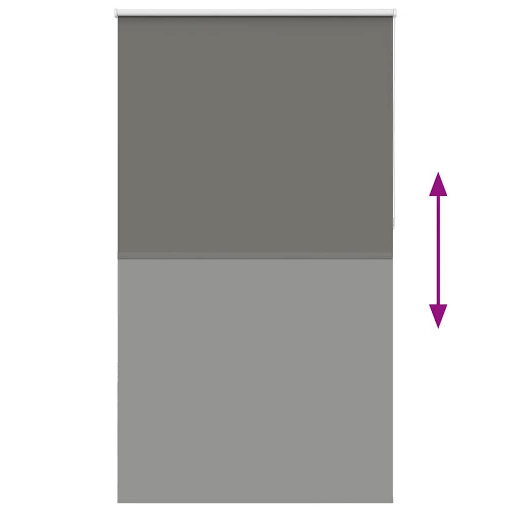 vidaXL Rolgordijn Verduisterend Grijs 125x230cm - 35% Korting!