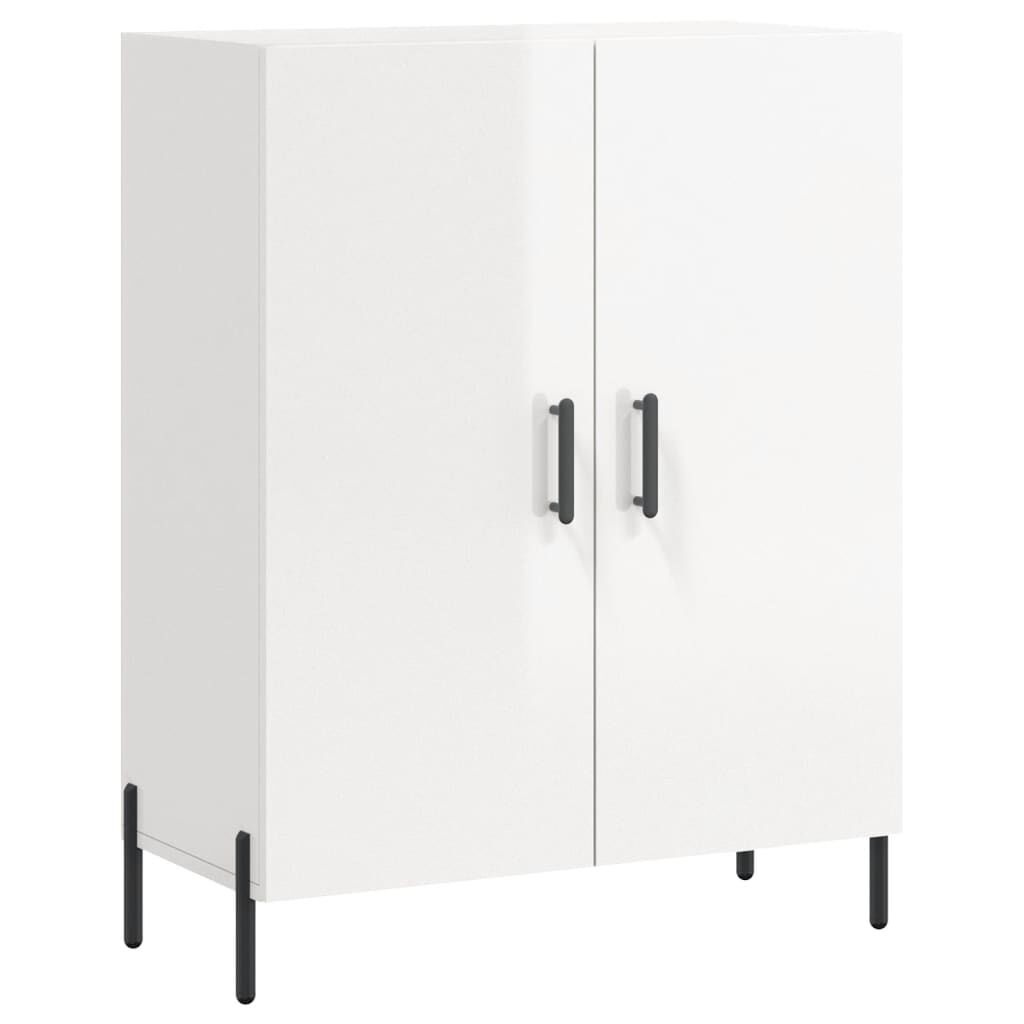 vidaXL Dressoir Wit Hoogglans - Zo Goed Als Nieuw! 35% Korting