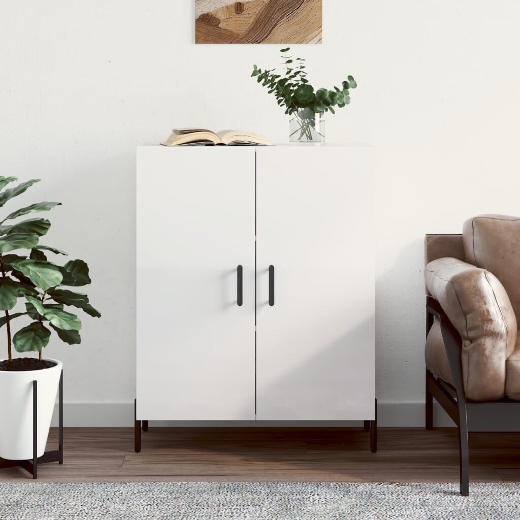 vidaXL Dressoir Wit Hoogglans - Zo Goed Als Nieuw! 35% Korting