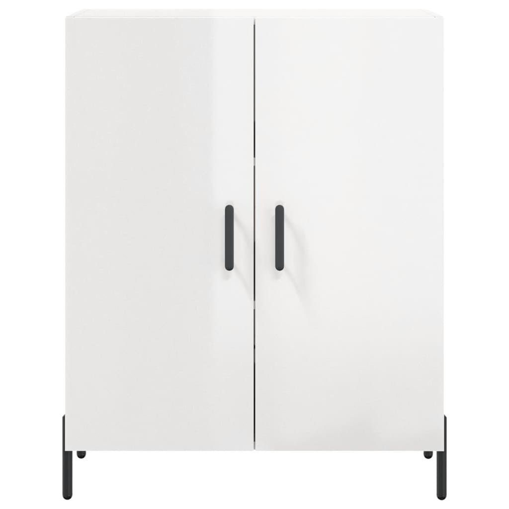 vidaXL Dressoir Wit Hoogglans - Zo Goed Als Nieuw! 35% Korting