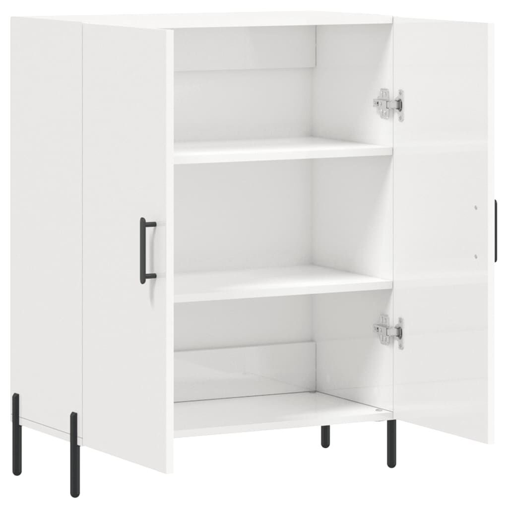 vidaXL Dressoir Wit Hoogglans - Zo Goed Als Nieuw! 35% Korting