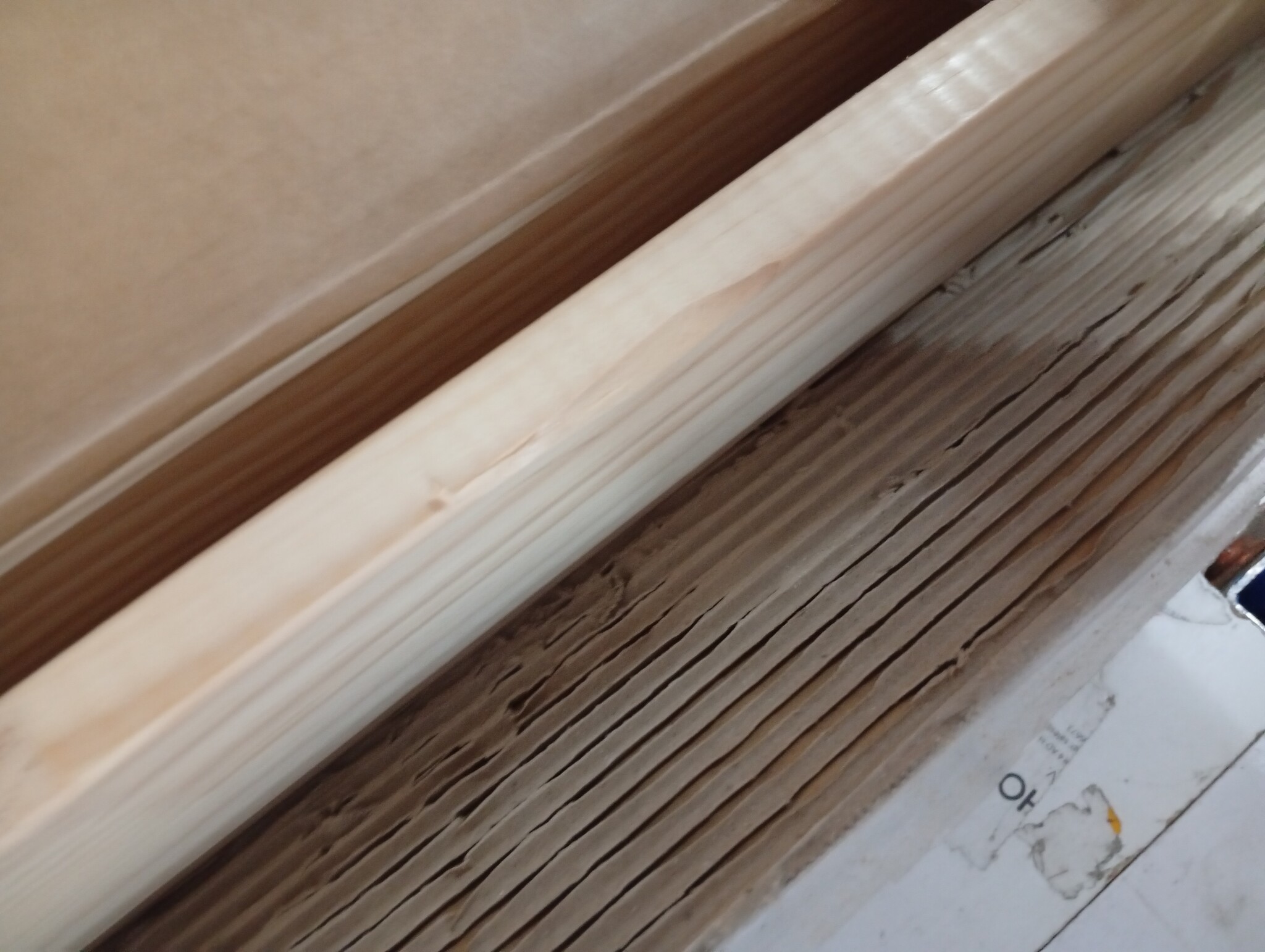 Grenen Slaapbank 75x190 cm - 55% Korting! (Lichte schade)