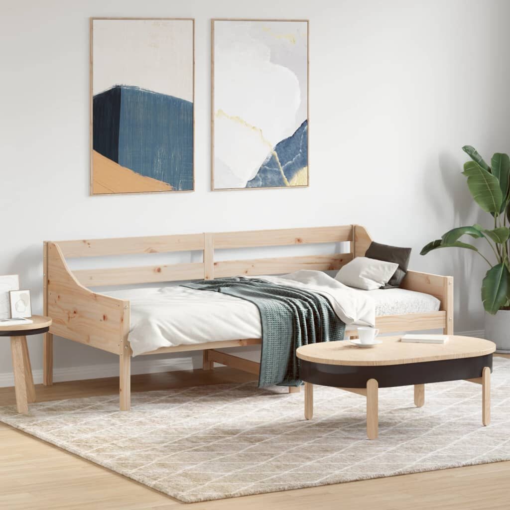 Grenen Slaapbank 75x190 cm - 55% Korting! (Lichte schade)
