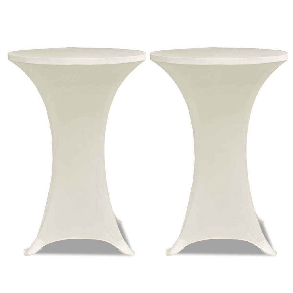 Statafelhoes Crème Ø60cm (2 stuks) - 55% Korting!