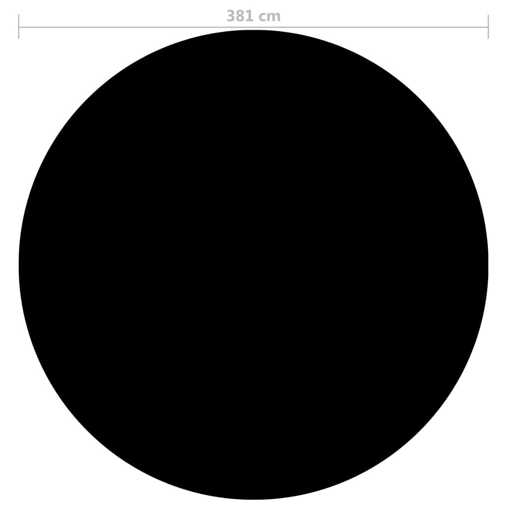Zwembadhoes 381cm Zwart - 55% Korting! (Retourdeal)