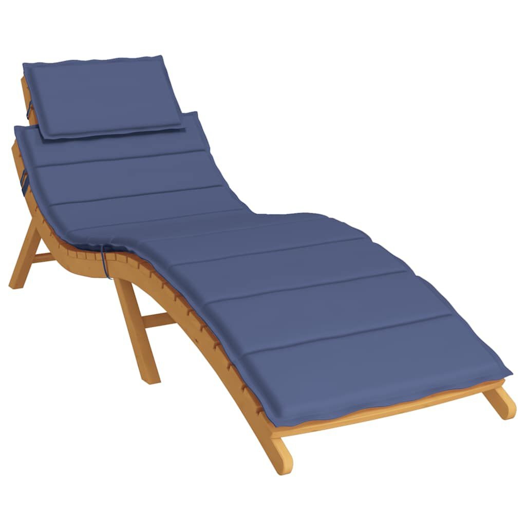 Ligbedkussen Marineblauw - vidaXL - 35% Korting!