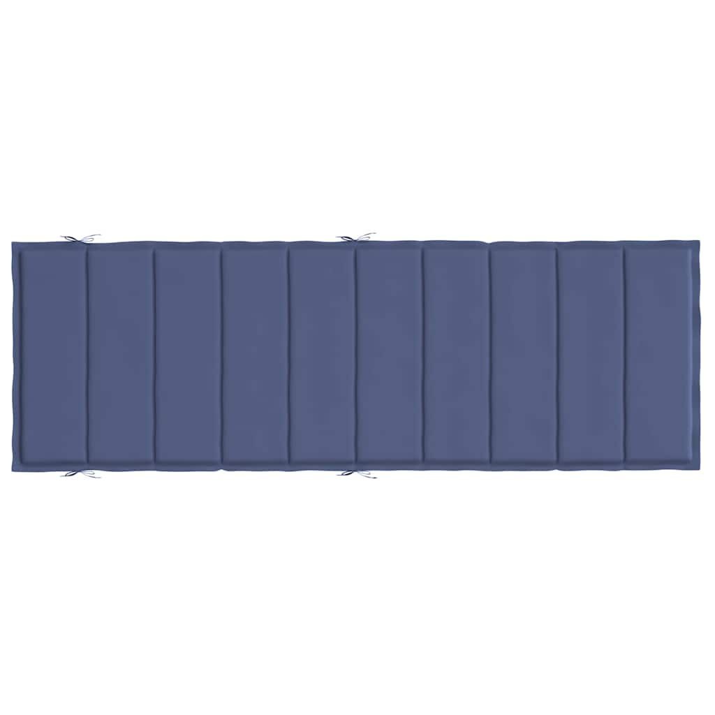 Ligbedkussen Marineblauw - vidaXL - 35% Korting!