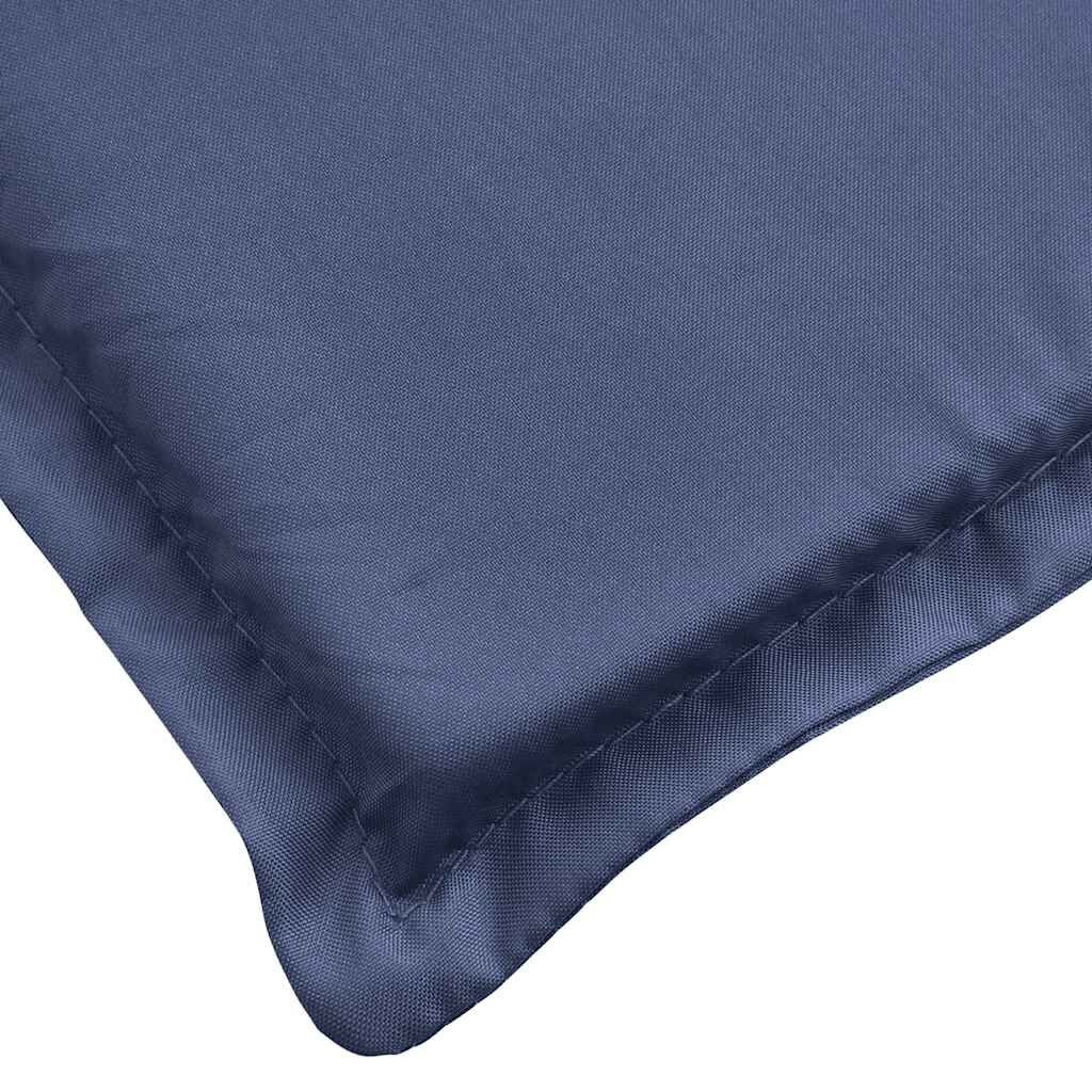 Ligbedkussen Marineblauw - vidaXL - 35% Korting!