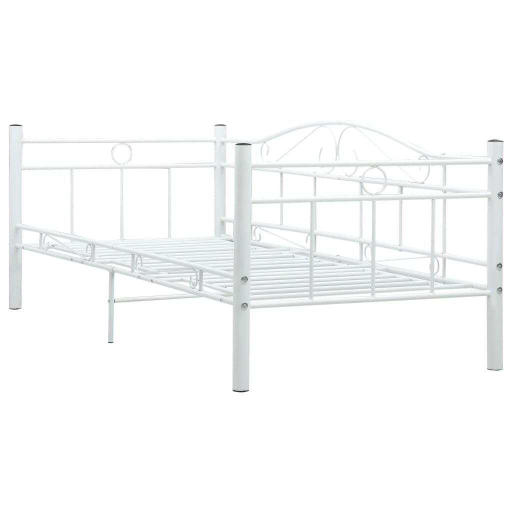 vidaXL Bedbank 90x200 Wit - 35% Korting! Zo Goed Als Nieuw