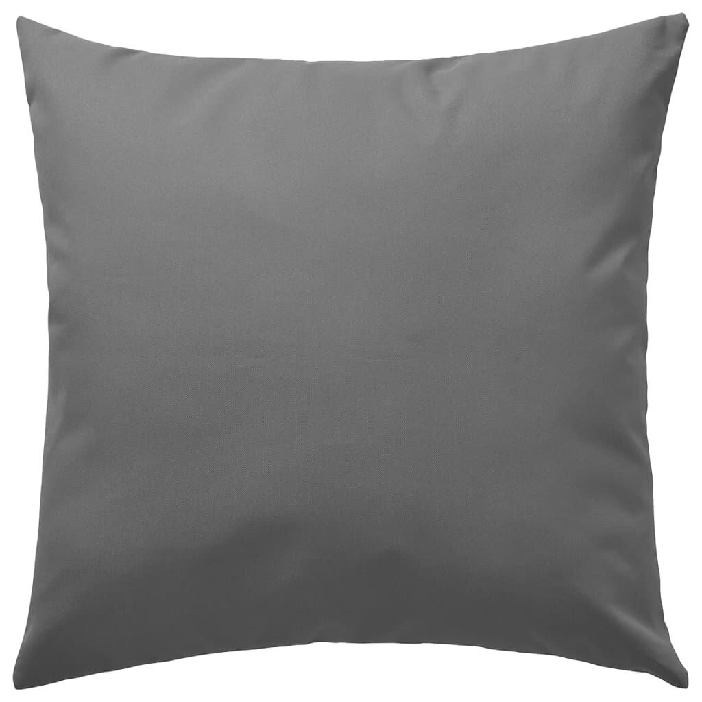 vidaXL Buitenkussens 45x45 Grijs (4 st) - 35% Korting!