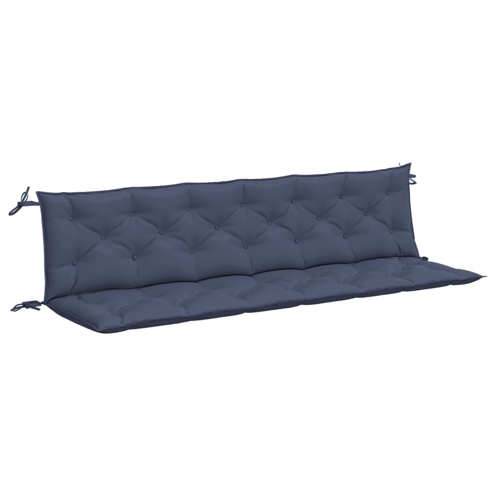 Tuinbankkussens 200x50cm Marineblauw - 50% Korting! (Lichte schade)