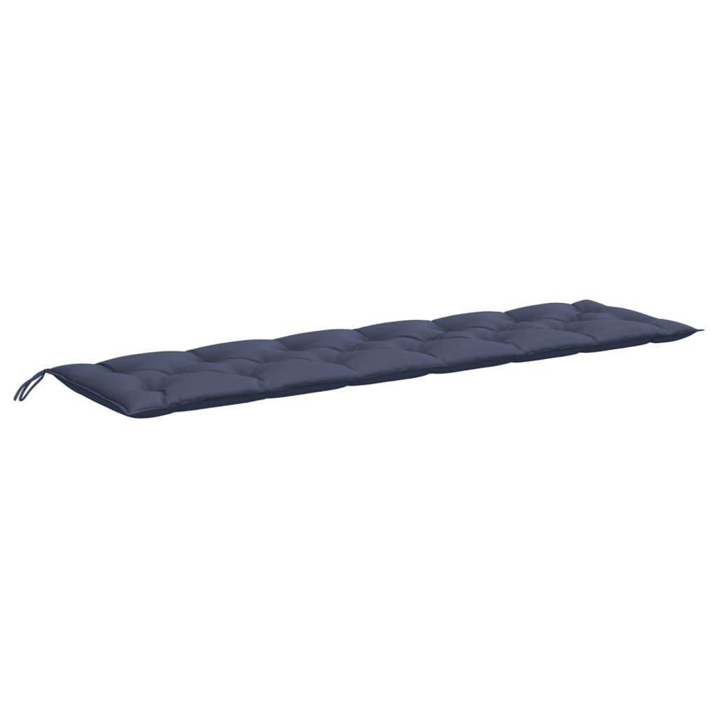 Tuinbankkussens 200x50cm Marineblauw - 50% Korting! (Lichte schade)