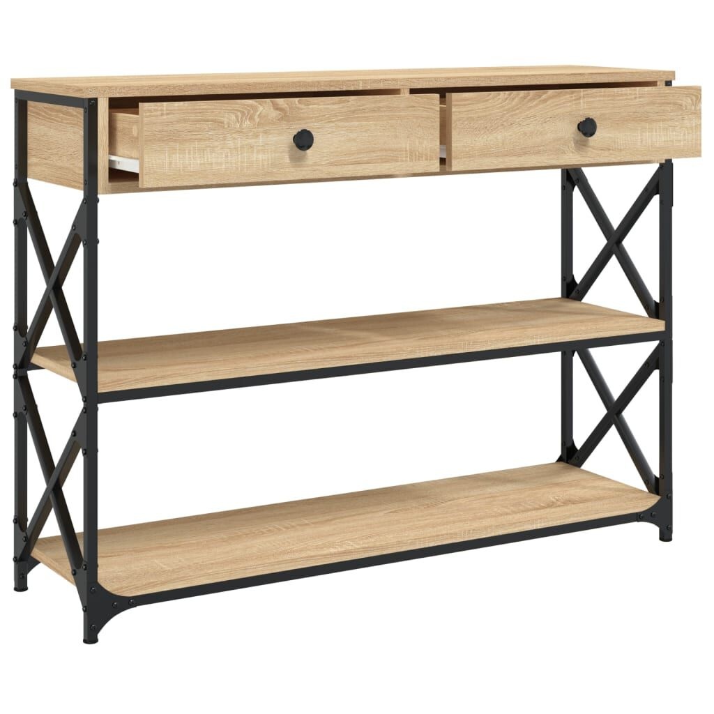 Wandtafel Sonoma Eiken - VIDA XL - 60% Korting! (Beschadigd)