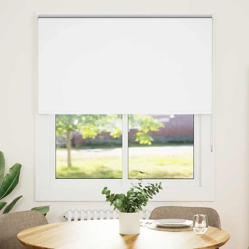vidaXL Verduisterend Rolgordijn Wit 130x150cm - 42% Korting!
