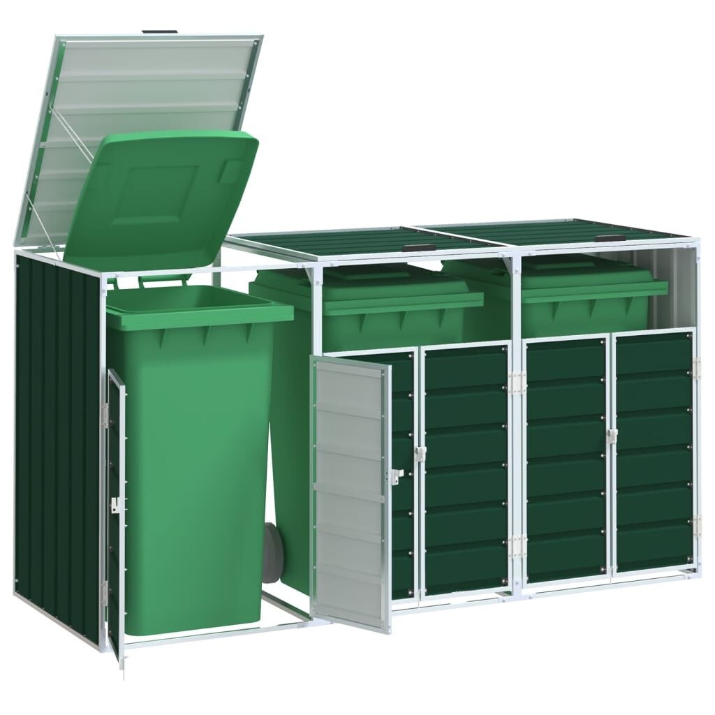vidaXL Containerberging Groen 216cm - 35% Korting!
