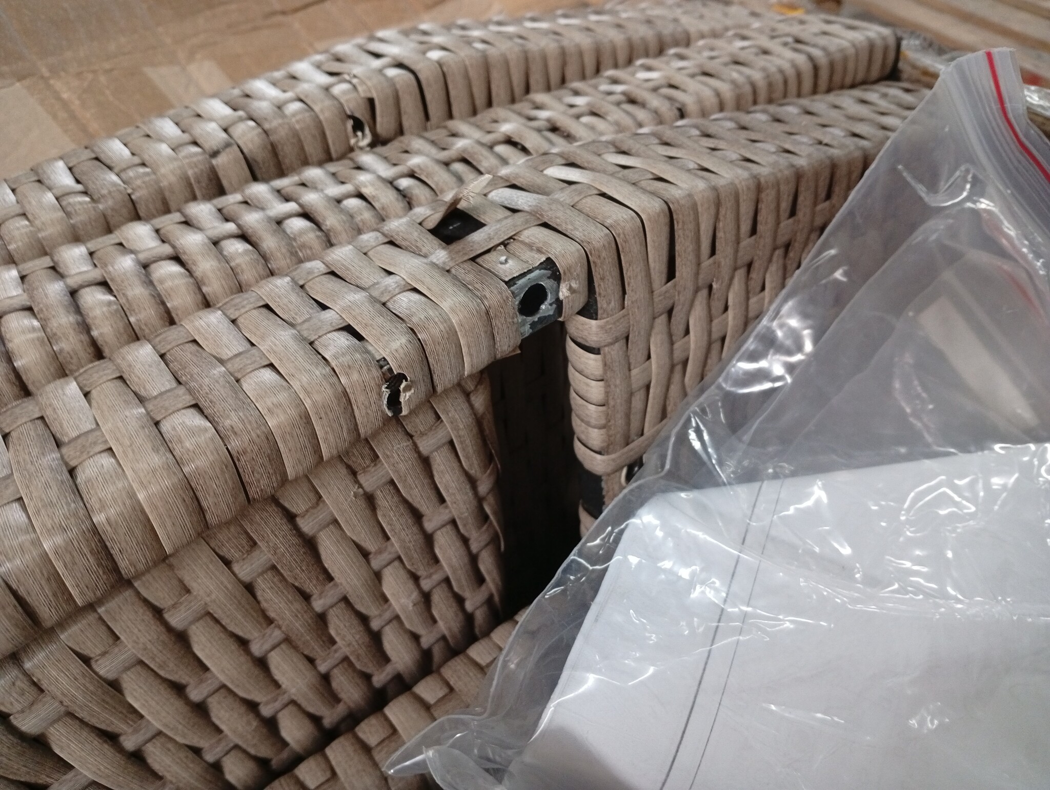 VidaXL Tuinstoelen (2x) Verstelbaar -50%! Voetsteun, Beige Mix