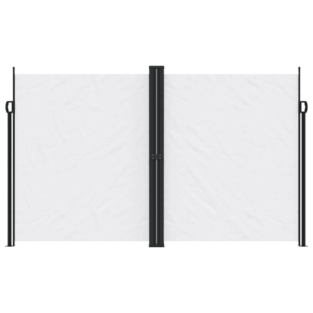 vidaXL Uittrekbaar Windscherm Wit 200x1000cm - 35% Korting!