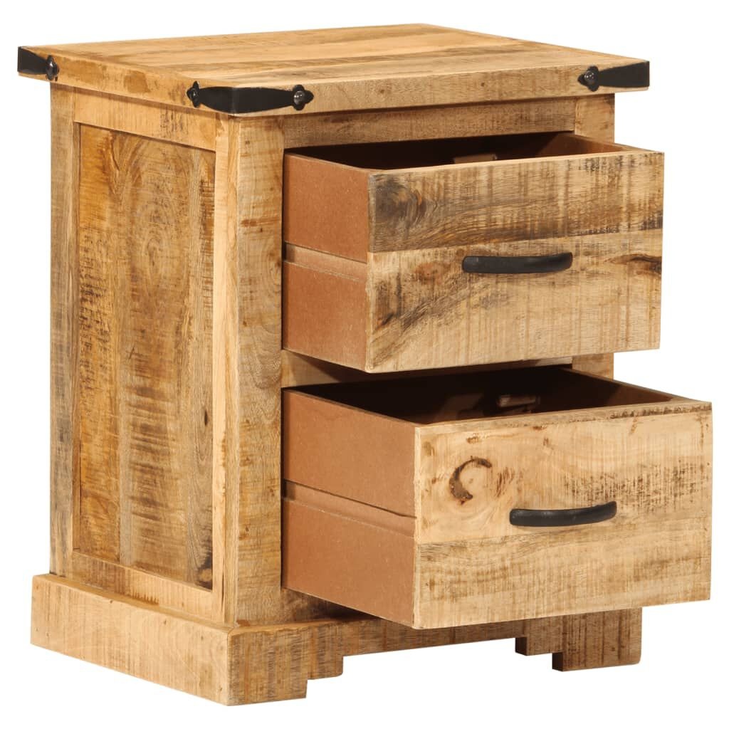 vidaXL Nachtkastje Massief Mangohout 40cm - 35% Korting!