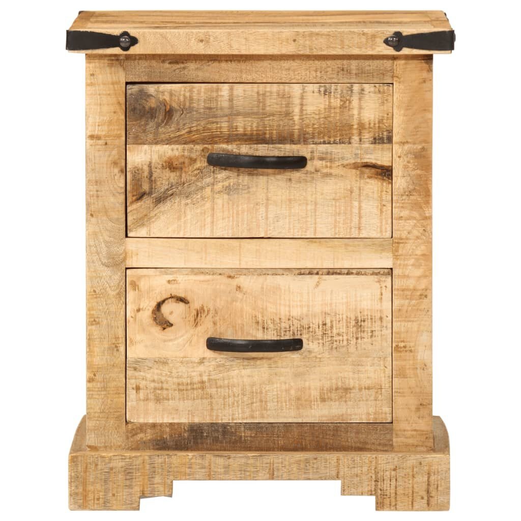 vidaXL Nachtkastje Massief Mangohout 40cm - 35% Korting!