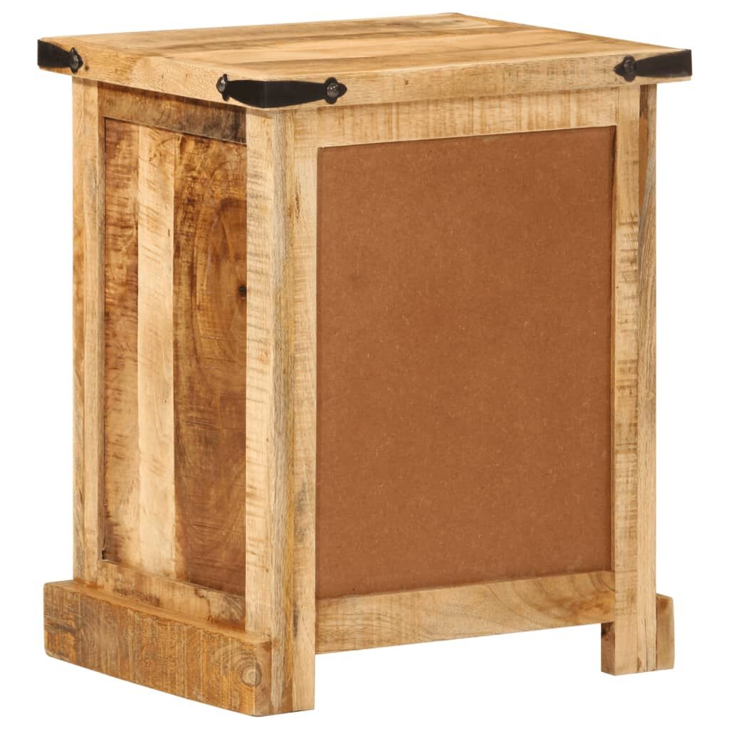 vidaXL Nachtkastje Massief Mangohout 40cm - 35% Korting!
