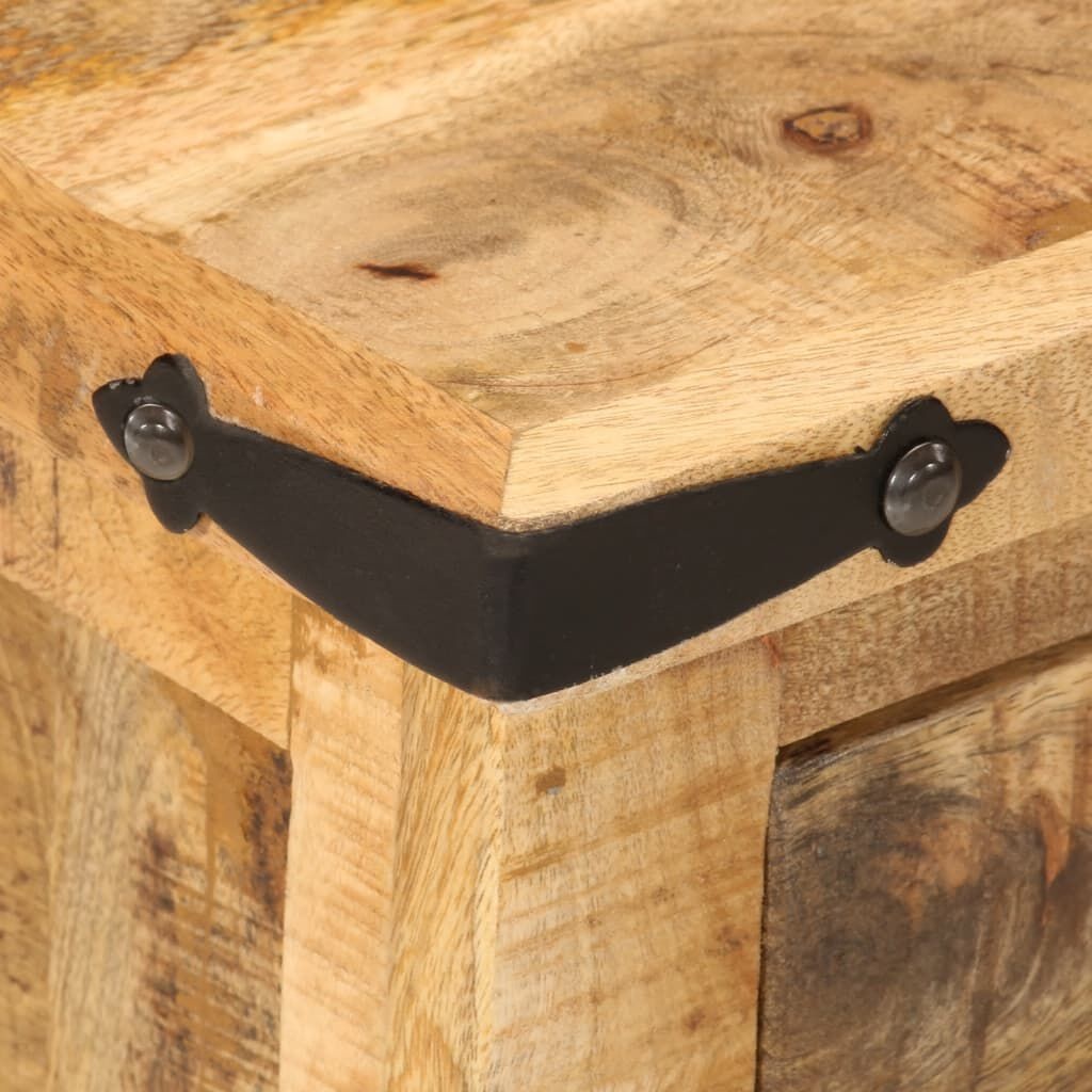 vidaXL Nachtkastje Massief Mangohout 40cm - 35% Korting!