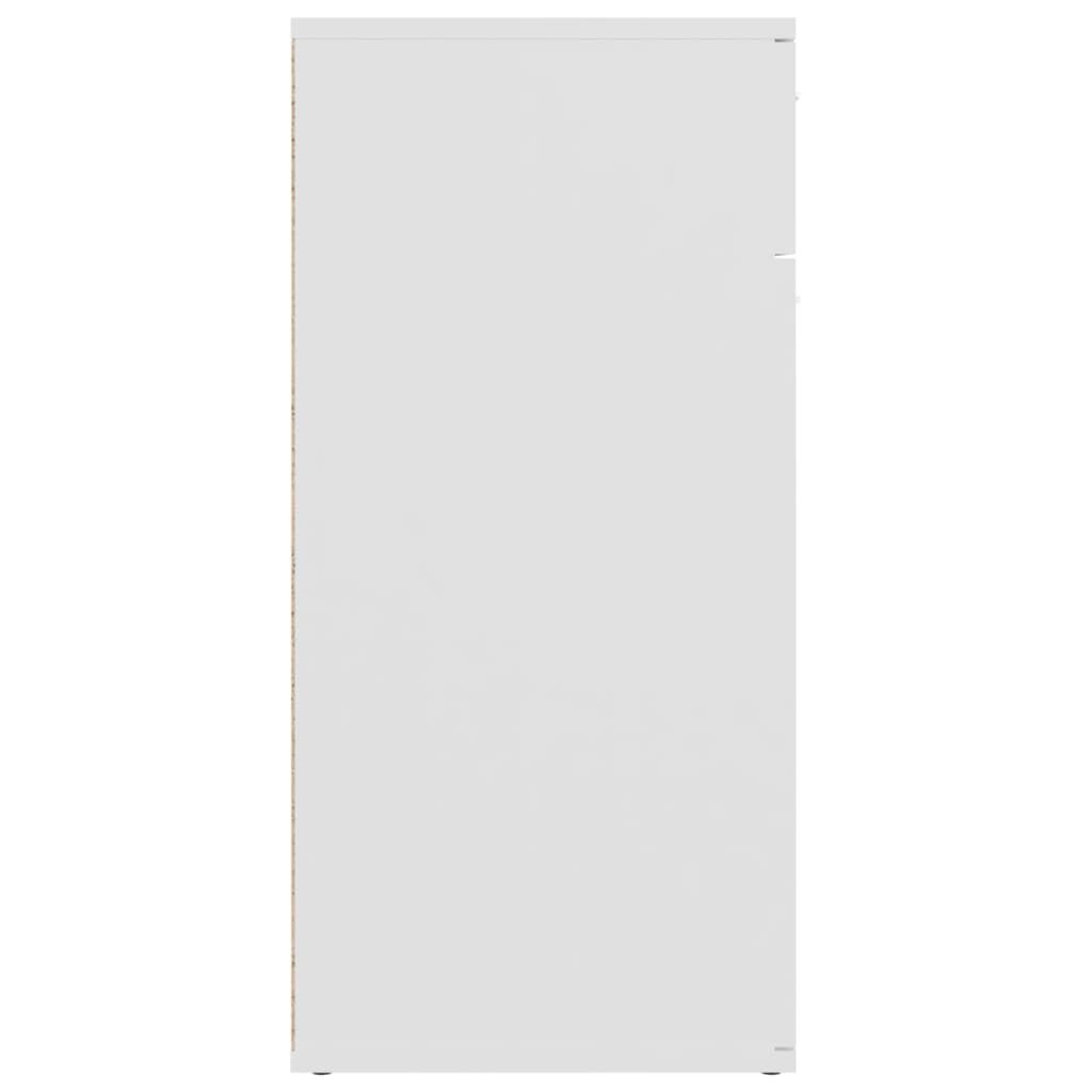 vidaXL Dressoir Wit 80cm - 35% Korting! OP=OP