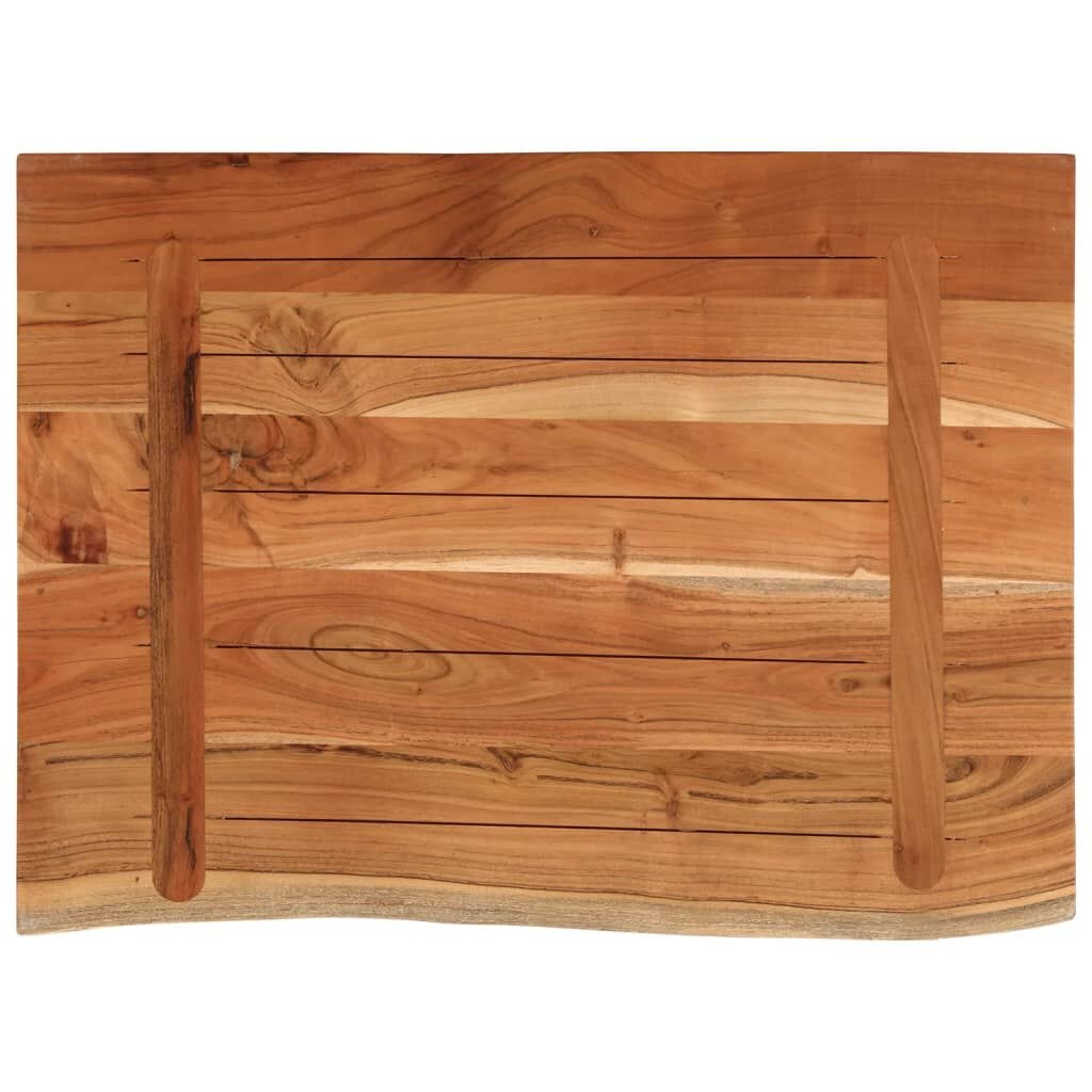 Wastafelblad Acaciahout 80x60cm - NU 35% Korting!