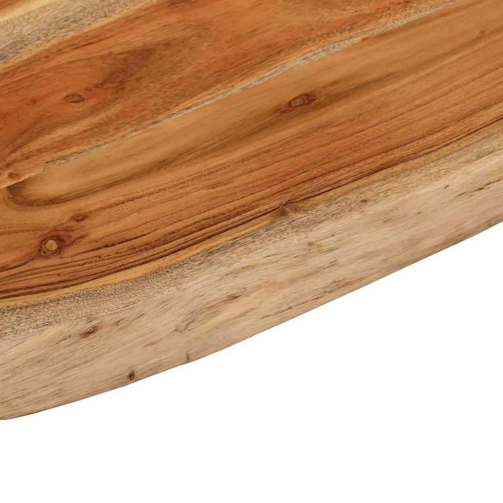 Wastafelblad Acaciahout 80x60cm - NU 35% Korting!