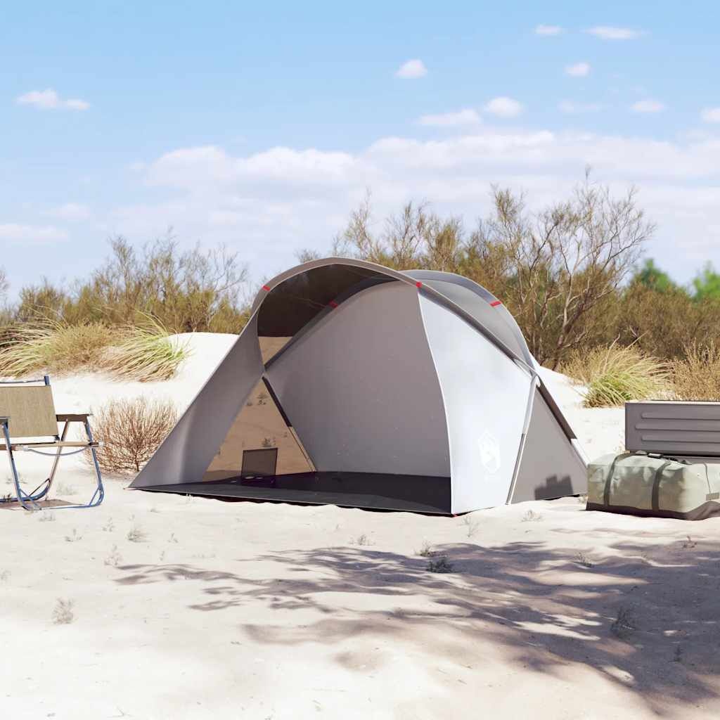 vidaXL Strandtent 2-Persoons Grijs - 35% Korting!