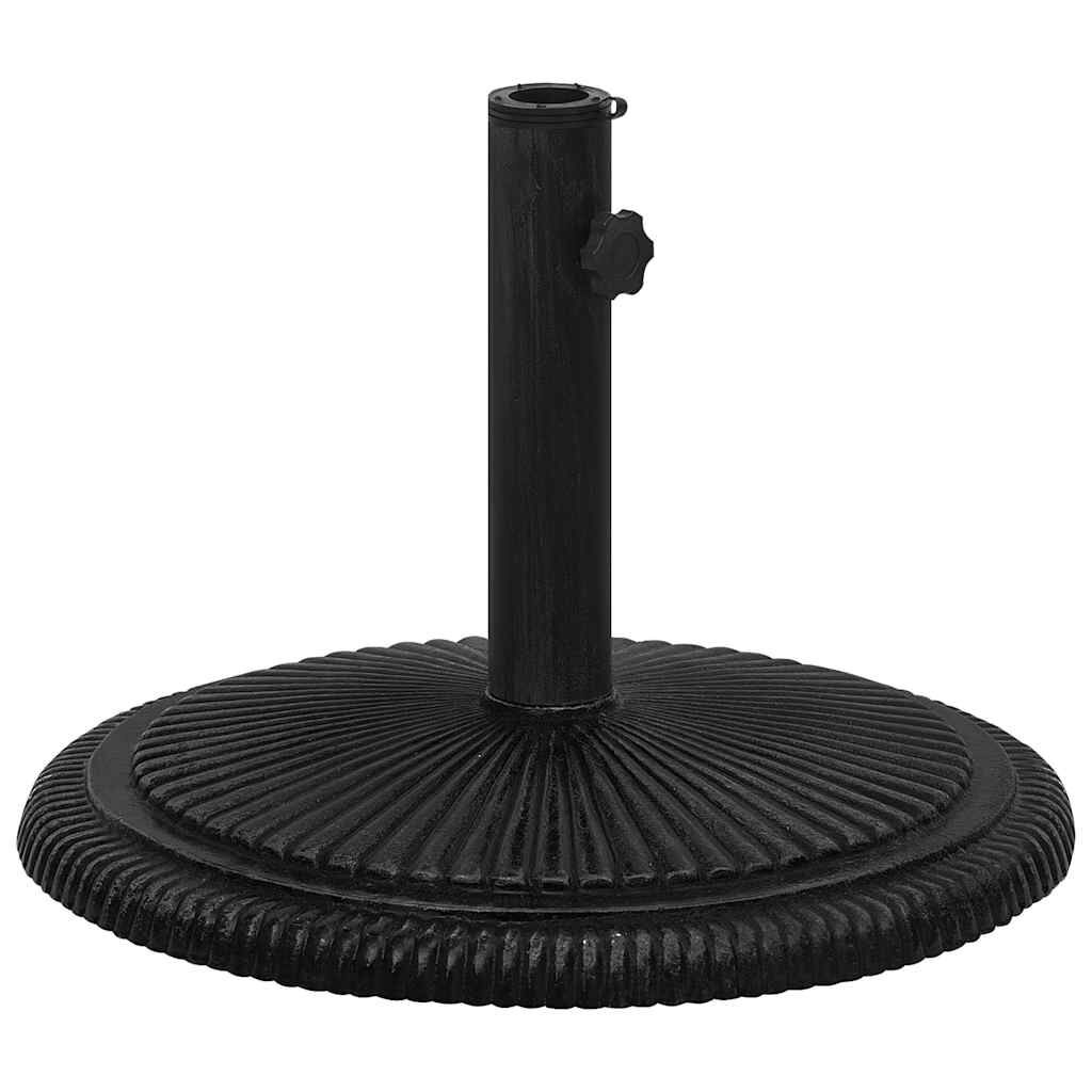 Parasolvoet Gietijzer Zwart 45cm - 35% Korting!