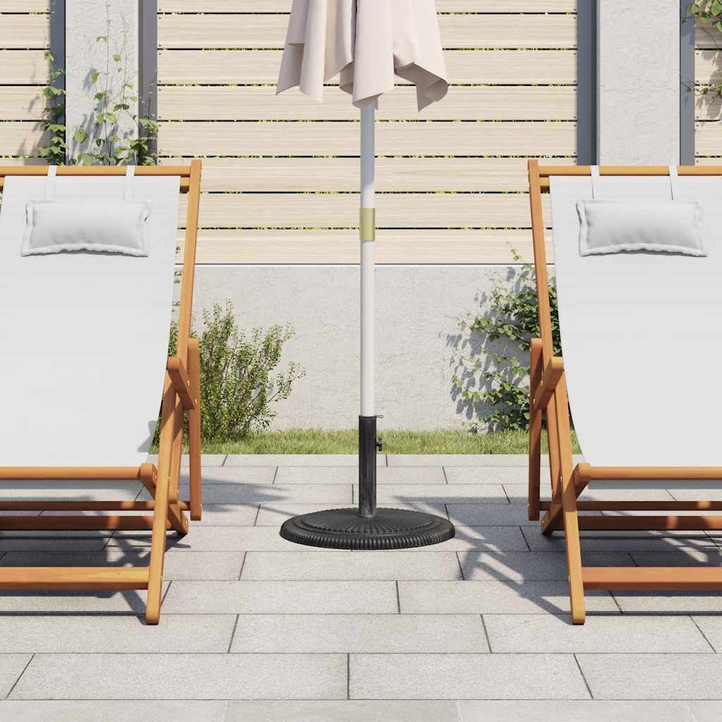 Parasolvoet Gietijzer Zwart 45cm - 35% Korting!