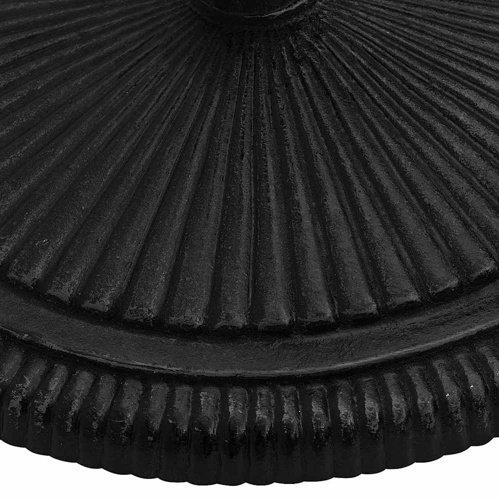 Parasolvoet Gietijzer Zwart 45cm - 35% Korting!