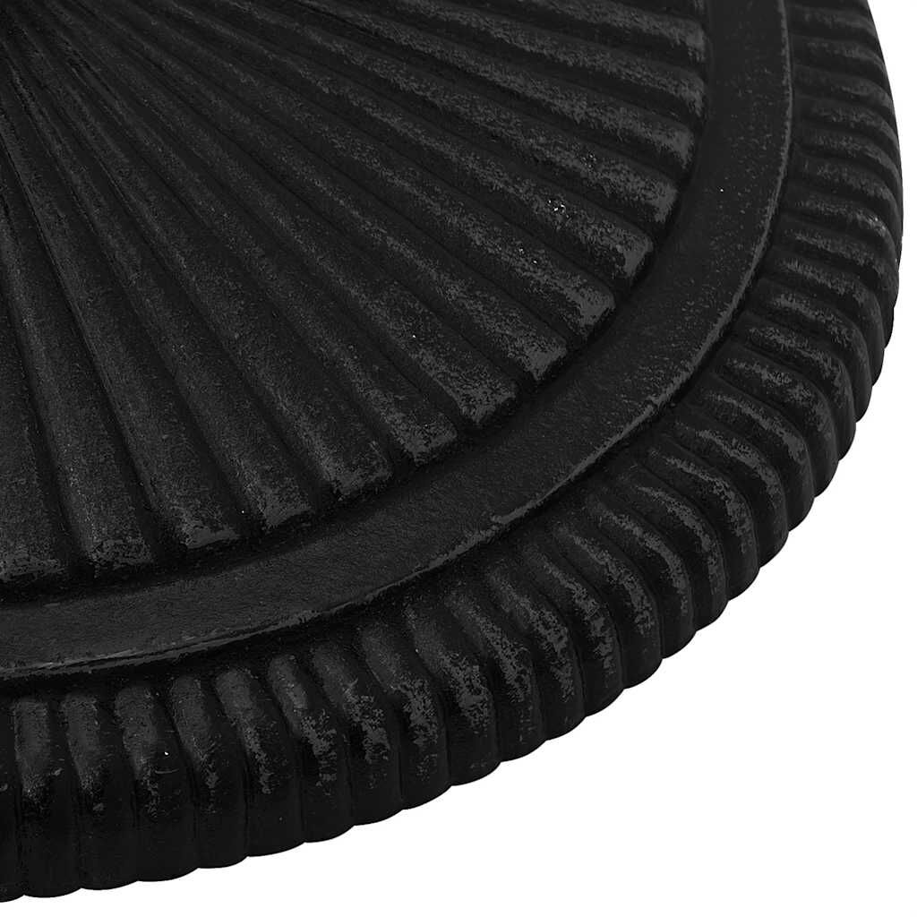 Parasolvoet Gietijzer Zwart 45cm - 35% Korting!