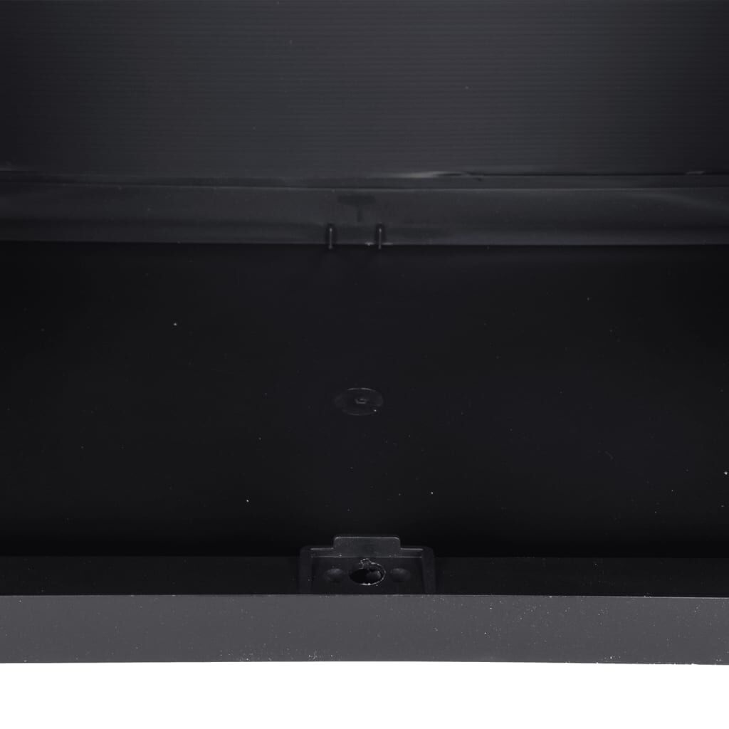 vidaXL Tuinkast Zwart 65x37x165cm - 35% Korting!