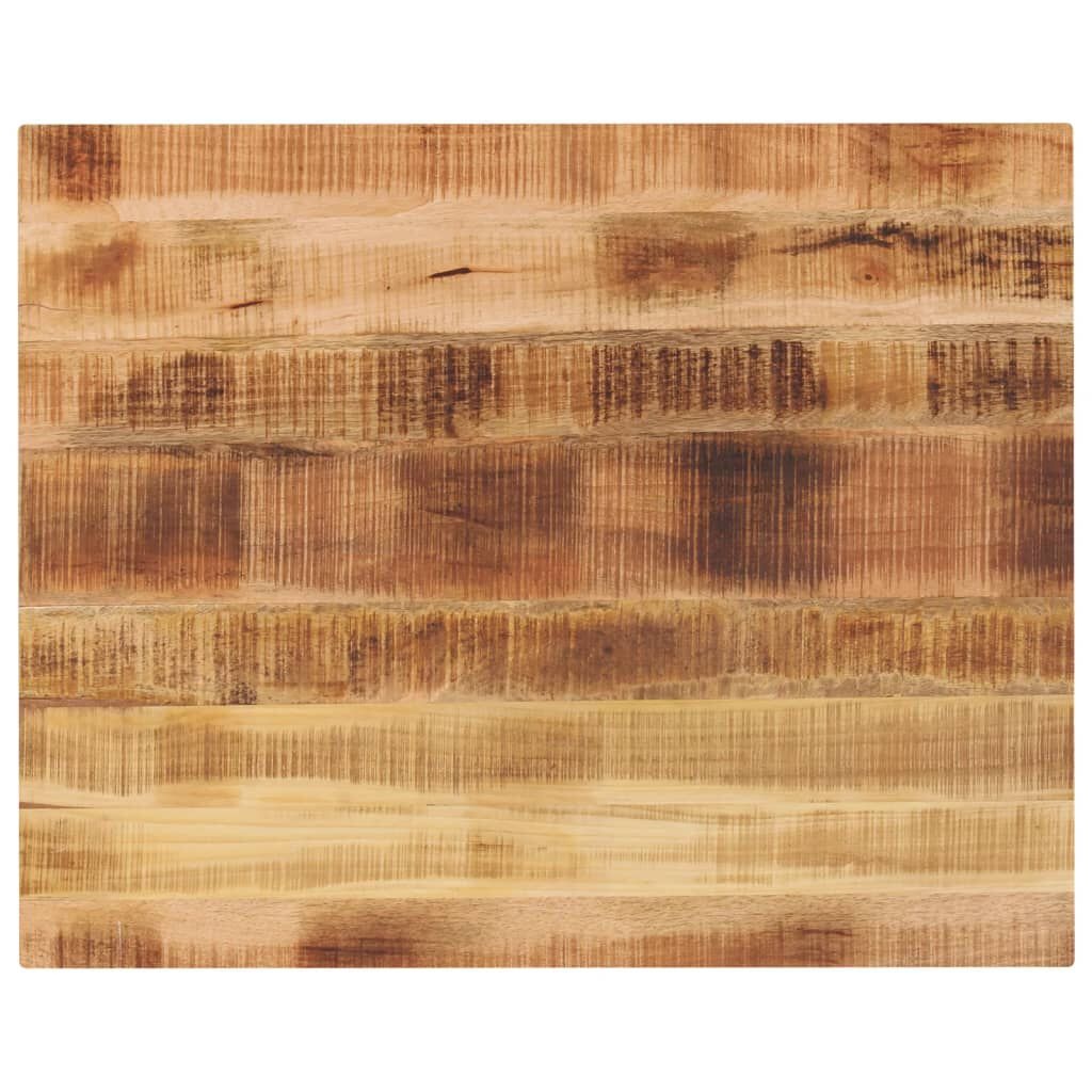 vidaXL Tafelblad Mangohout 90x80cm - 50% Korting! (Gebogen)